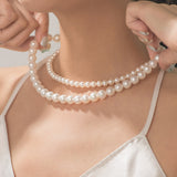 Fresh Water Pearl Rope Necklace NJCM4031