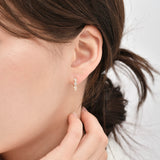 Tempero Hoop Earrings EMSS4824