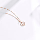 Overlap heart Pendant PTRM4061