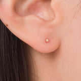 14k Gold 2mm Simple Ball Piercing ENOM4092~3