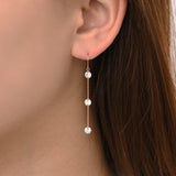 Brill Round Drop Earrings EMSM4948