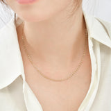 H Cutting Chain Necklace -0.5 NFEM4016