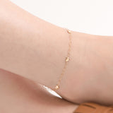 Chubby Heart Anklet FNKM4184