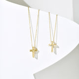 Voided tie cross Pendant PETM4083