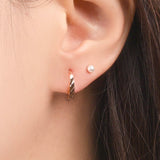 Meriana Huggie Earrings EONM4138