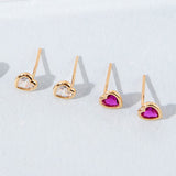 Essential Heart Stud Earrings EJCM4085