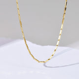 Square Angle chain Necklace NRTM4005