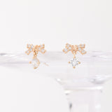 Mini Ribbon Earrings ENOM4140