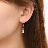 Brill Baguette Drop Earrings EMSM4950