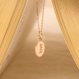 Grace Coin Oval Pendant PETM4060