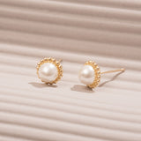 Raina Pearl Stud Earrings EAMM4554