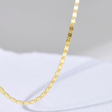 Flat Chain Necklace NFEM4021