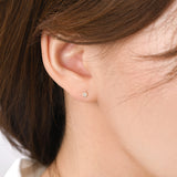 Mini Round Stud Earrings ENOM4142