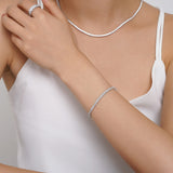 Tennis Round cut Bracelets BAAM1004