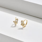 Butterfly Hoop Earrings EMSM4966