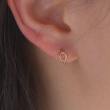 Dahlia Hoop Earrings EAMM4030