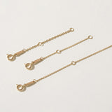 14k Gold 6cm (2.4 inch) Chain Extender CHAIN4001