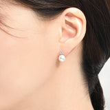 Fresh Water Pearl Dahlia Earrings ETRS4096