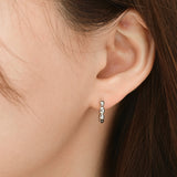 Oval dot Earrings ERIM1006