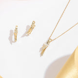 Flutter Lithe Gem Pendant PLKS4176