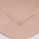 Double Round Necklace NTRM4039