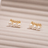 Berni Pearl Stud Earrings EAMM4555