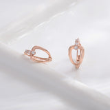 Sheer Huggie Earrings ETRM4343