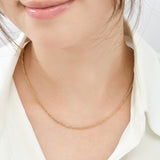 Hollow Rope Chain Necklace NJUS4072