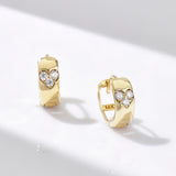 Rounding heart Earrings ETRM4410