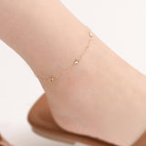 Chubby Heart Anklet FNKM4184