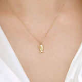 Lucky fish Two way Necklace NETM4221