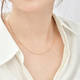 H Cutting Chain Necklace -0.5 NFEM4016