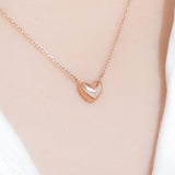 14K Gold Sweet Heart Necklace NMSM4076