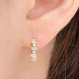 Tempero Hoop Earrings EMSS4824