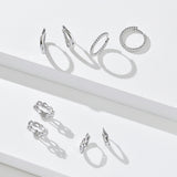 Thin wave Earrings ERIM1007