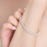 Silver Tennis Bracelet BOOM1015~6