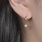 Hook Pearl Petit Earrings EETM4492