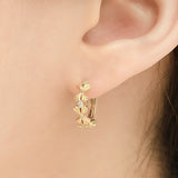 [DIA] [Magnolia] Floreo Earrings ELKS4193L