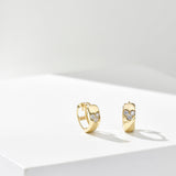 Rounding heart Earrings ETRM4410