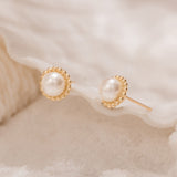 Raina Pearl Stud Earrings EAMM4554