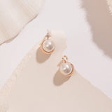 Dian Edge Pearl Stud Earrings EETM4540