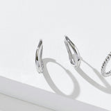 Neat wave Earrings ERIM1008