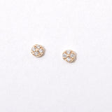 Mini Round Stud Earrings ENOM4142