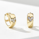 Rounding heart Earrings ETRM4410