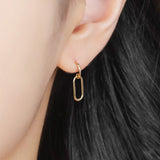 Modern Drop Earrings EETM4496