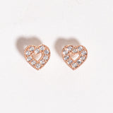 Laurent Heart Earrings ENOM4183