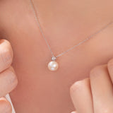 Pure Elegant Pearl Necklace NTRS4094