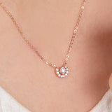 Classic Teenie Diamond Necklace NNKS4010L