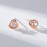 [DIA] 0.1CT Flower Earrings EJUS4017D