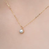 Twist Pearl Necklace NOOS4034